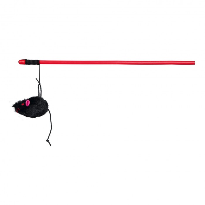 Trixie іграшка для котів Вудочка з мишкою плюшевою 50 см