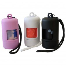 Croci Jar Dog контейнер з пакетами для прибирання за собаками 7,5х4 cм