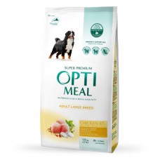 Optimeal Dog Adult Maxi сухий корм для собак великих порід з куркою 1,5 кг