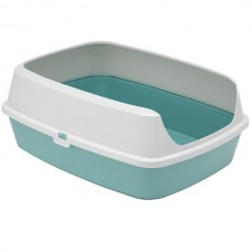 Moderna Maryloo туалет з бортиком для котів (акварель) 50х38х16 см