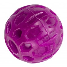 AGILITY іграшка для собак м'яч з отвором (фіолетовий) 6 см