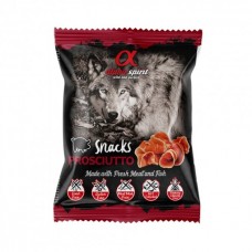 Alpha Spirit Dog Snacks Prosciutto напіввологі ласощі з прошуто 50г (кубики)