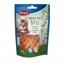 Trixie PREMIO Chicken Filet Bites ласощі для котів з курячим філе 50гр