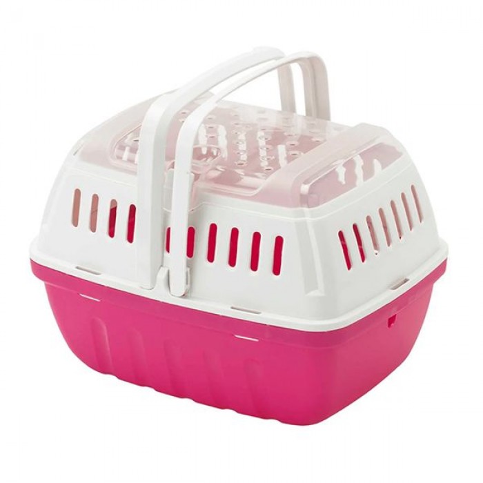 Moderna Hipster Small переноска для домашніх тварин до 2кг (яскраво-рожева)