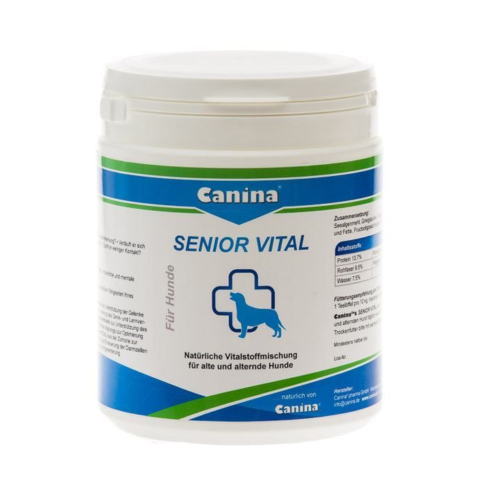 Canina Senior Vital вітаміни для собак від 7 років 250 г