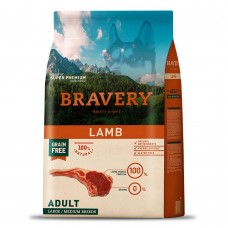 Bravery Lamb Large/Medium Adult сухий корм для собак середніх та великих порід з ягням 4 кг