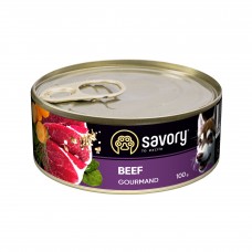 Savory Dog Gourmand яловичина 100g