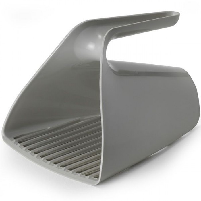 Moderna Scoop & Sift совок-ковш з великими комірками для прибирання котячого туалету (сірий) 