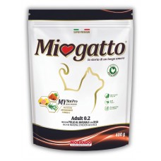 Morando Miogatto Adult сухий корм для котів з куркою і рисом 400 г