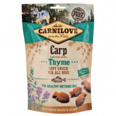 Ласощі Carnilove Dog Semi Moist з коропом і чебрецем для дорослих собак 200g
