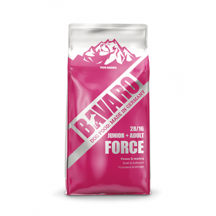 BAVARO Force сухий корм для робочих собак з великим навантаженням 18 кг