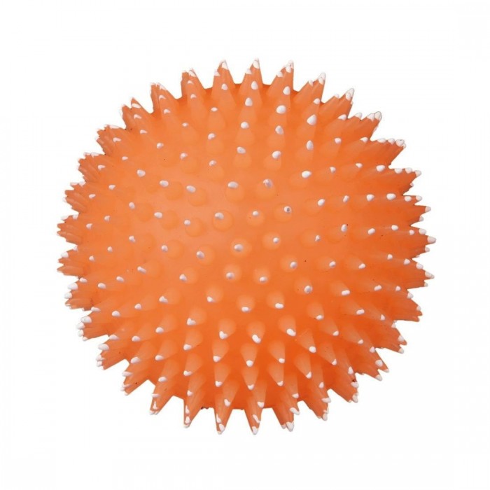 Trixie іграшка для собак м'яч-їжак, що світиться з пищалкою 10 см