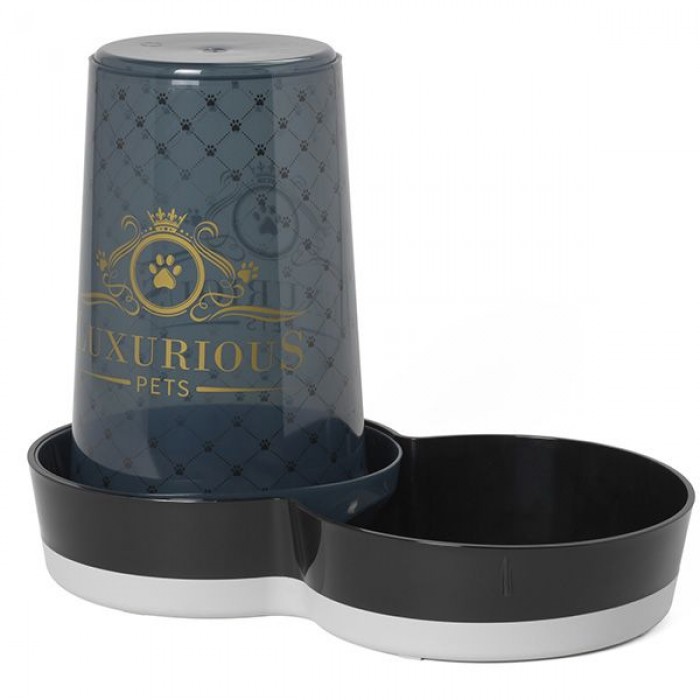 MODERNA TASTY LUXURIOUS Автогодівниця/Автопоїлка (чорна) 3,75 л