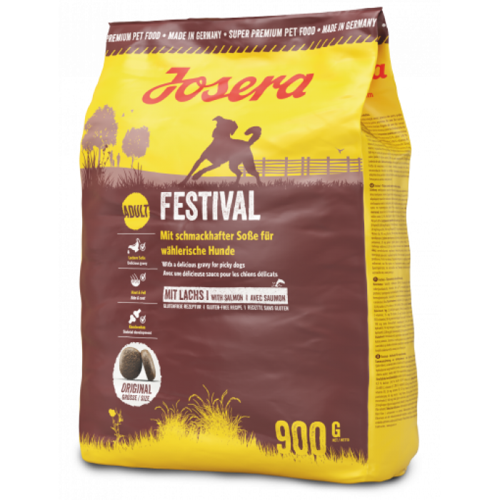 Josera Festival сухий корм з соусом для вибагливих собак 0,9 кг