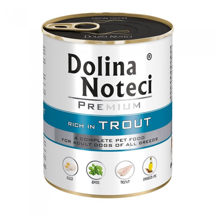 Dolina Noteci Premium вологий корм для собак з фореллю 800 г