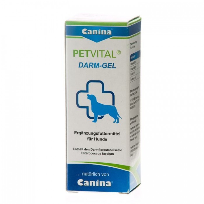 Canina Petvital Darm-Gel пробіотик для собак при проблемах із травленням 30 мл
