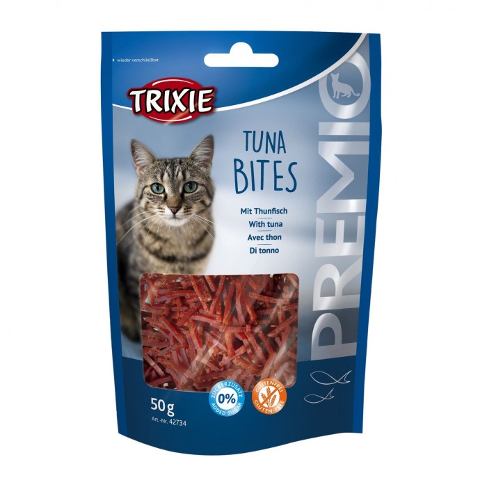 Trixie PREMIO Tuna Bites ласощі для котів з тунцем 50гр