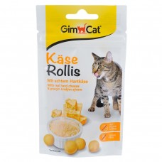 GimCat Kase-Rollis - вітамінізовані ласощі з сиром для котів 40гр/80шт