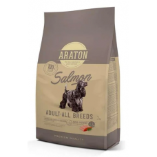 ARATON SALMON Adult All Breeds сухий корм для дорослих собак усіх порід з лососем 3 кг
