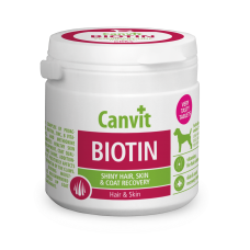 Canvit Biotin вітамінний комплекс для шкіри і шерсті собак малих і середніх порід 100 табл.