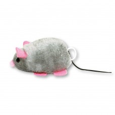 Croci іграшка для котів "Миша механічна" (сірий)