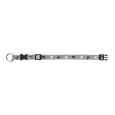 Trixie Silver Reflect нашийник для собак середніх та великих порід світловідбиваючий (сірий) M-L 35-55см/20мм