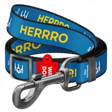 Collar WAUDOG Nylon регульований повідець "Патрон" для собак великих порід 1,52 м -1,83 м