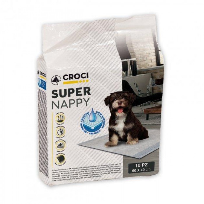 Croci Super Nappy пелюшки для собак 60х40 10шт