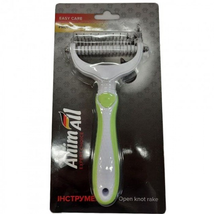 AnimAll Groom ковтуноріз для собак і котів (зелений)