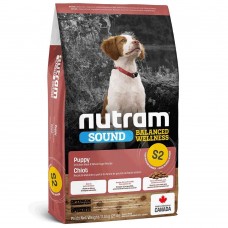 Nutram Sound Balanced Wellness Puppy сухий корм для цуценят з куркою та цільними яйцями 11,4 кг