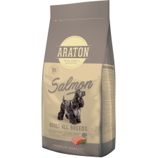 ARATON SALMON Adult All Breeds сухий корм для дорослих собак усіх порід з лососем 15 кг