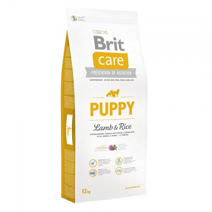 Brit Care Puppy Lamb and Rice для цуценят всіх порід 12 кг