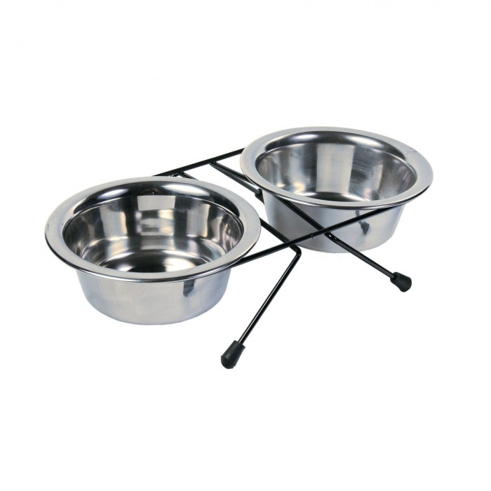 Trixie Eat on Feet стійка з 2 мисками для собак 2 шт. 0,45 л/12 см