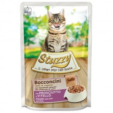 Stuzzy Cat Ham and Veal вологий корм для котів з шинкою та телятиною в желе 85 г