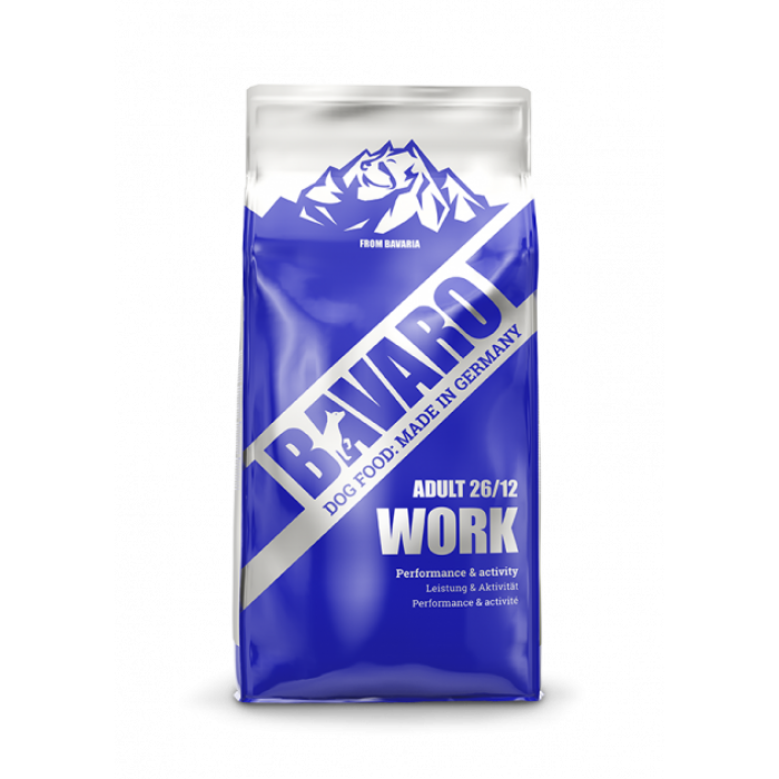 BAVARO Work сухий корм для робочих собак з інтенсивним навантаженням 18 кг