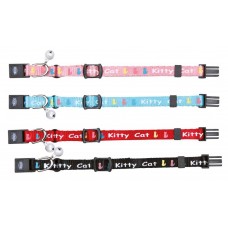 Trixie Kitty нейлоновий нашийник для котів з дзвіночком 4-х кольорів