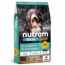 Nutram Ideal Solution Support Sensitive Skin Coat & Stomach Dog з ягням та коричневим рисом 11,4 кг