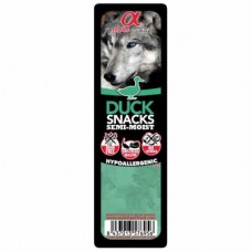 Alpha Spirit Dog Snacks Duck напіввологі ласощі для собак з качки 35г (кубики)
