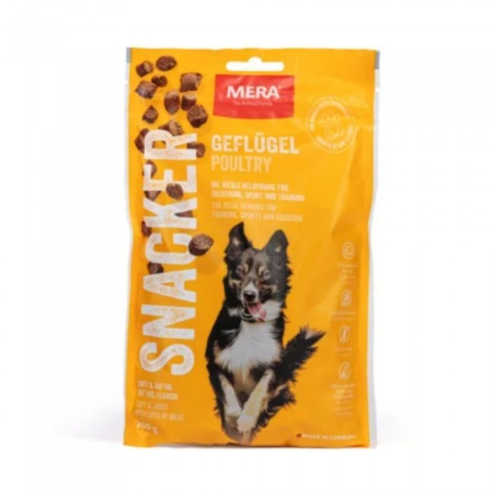 Mera snaсker Geflügel ласощі для собак м'які снеки із птицею 200 г