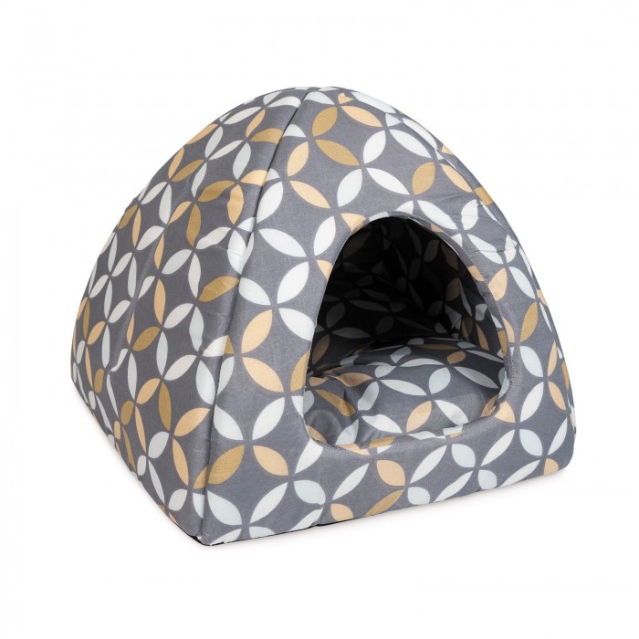 ТМ Природа Yurt лежак-будиночок для котів і собак малих порід 38*38*36 см