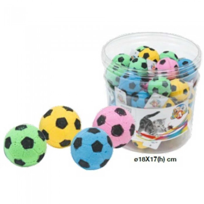 Croci іграшка для котів "М'яч футбольний зефір" (в асортименті)