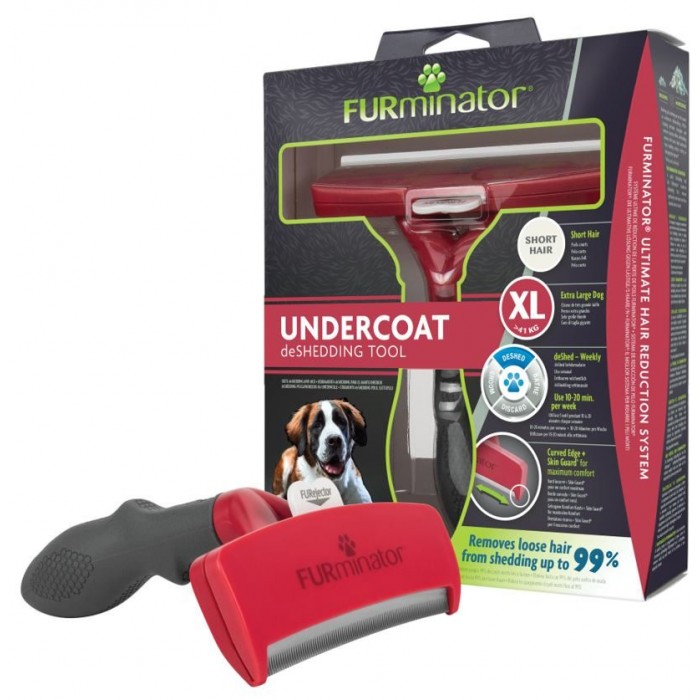 FURminator Short Hair фурмінатор для собак гігантських порід з короткою шерстю розмір XL