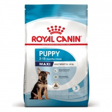 ROYAL CANIN MAXI PUPPY сухий корм для цуценят великих розмірів від 2 до 15 місяців 4кг