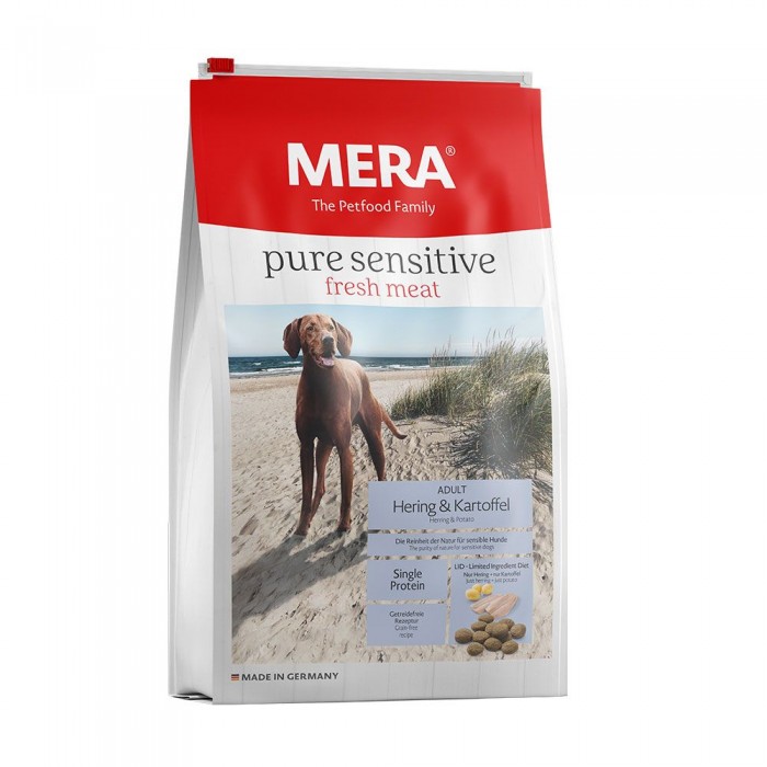 MERA Pure Sensitive Fresh Meat Adult Herring & Potato для собак з оселедцем та картоплею 12,5 кг