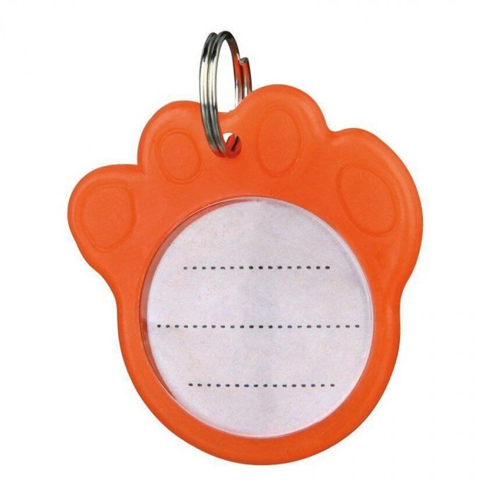 Trixie медальйон-адресник з флуоресцентним покриттям d=3,5 см