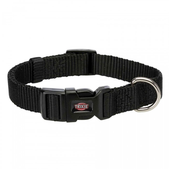 Trixie Premium нашийник для собак мініатюрних та міні порід (чорний) XS–S 22–35см/10мм