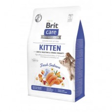 Brit Care Cat Nutrition Kitten Gentle Digestion Strong Immunity сухий корм для кошенят з лососем 400 г