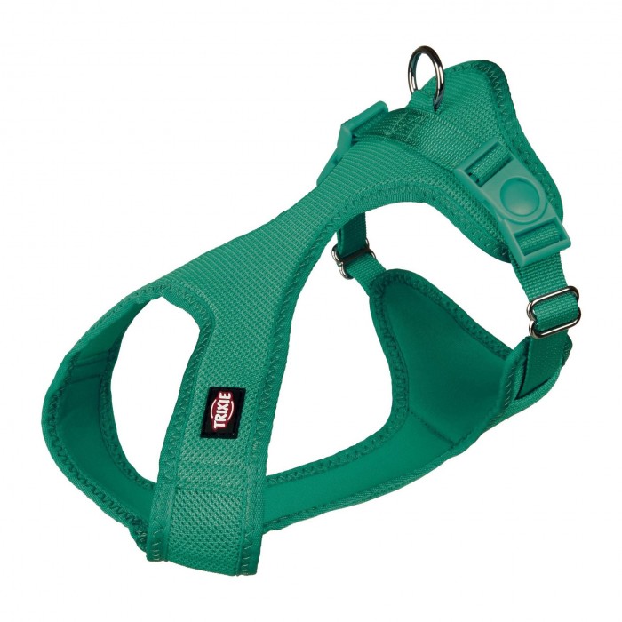Trixie Soft м'яка шлея для собак мініатюрних та міні порід (темно-зелена) XXS-XS 25-35см/15мм