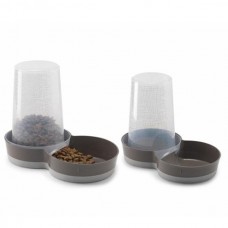 MODERNA TASTY WILDLIFE Автогодівниця/Автопоїлка для собак (коричнева) 3,75 л 