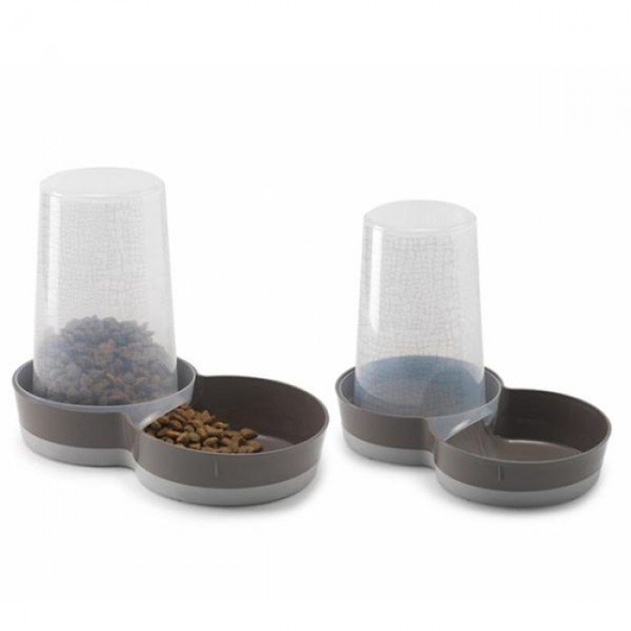 MODERNA TASTY WILDLIFE Автогодівниця/Автопоїлка для собак (коричнева) 3,75 л 